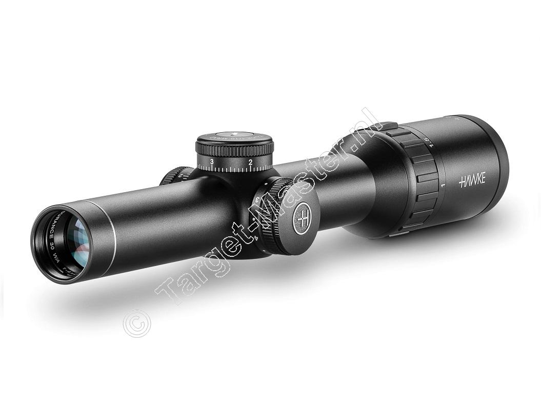 Hawke ENDURANCE 30 WA 1-4x24 Geweer Richtkijker reticle Tactical Dot